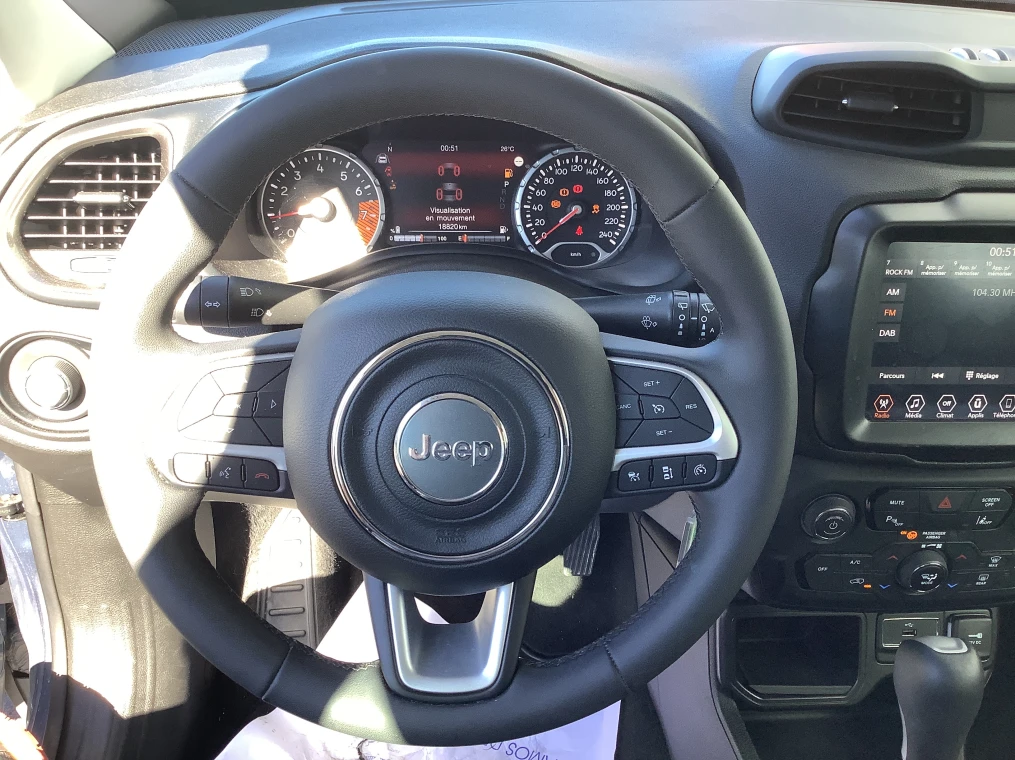 Jeep RENEGADE 1.5 Turbo T4 130 ch BVR7 e-Hybrid Limited