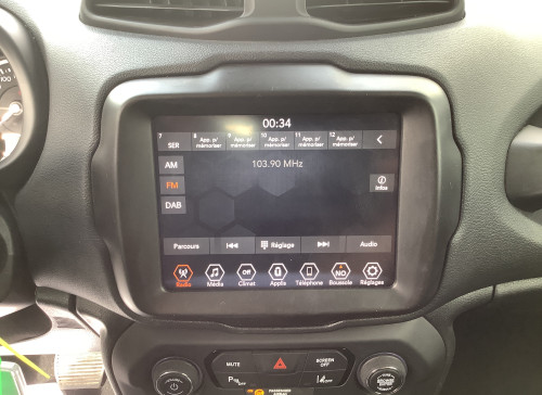 Jeep RENEGADE Nouveau 1.5 Turbo T4 130 ch BVR7 e-Hybrid Limited