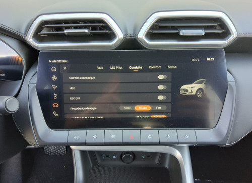 MG ZS Nouveau 1.5 L Hybrid+ 197 ch Luxury