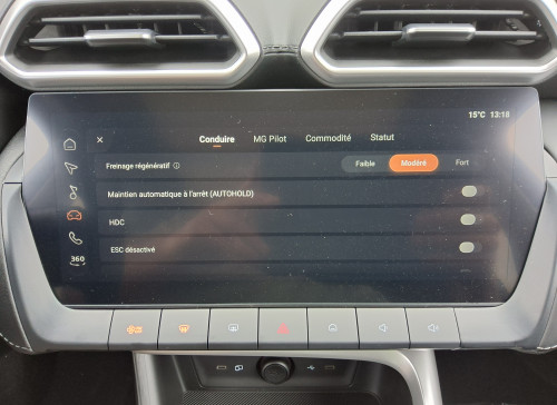 MG ZS Nouveau 1.5 L Hybrid+ 197 ch Luxury