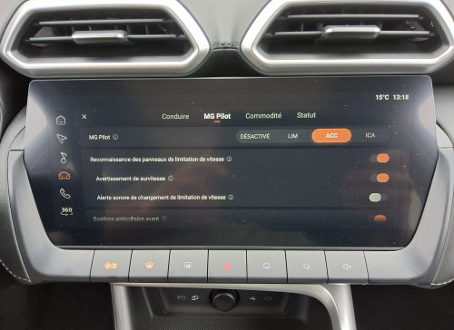 MG ZS Nouveau 1.5 L Hybrid+ 197 ch Luxury