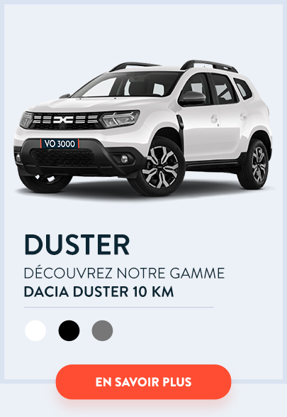 Gamme Dacia Duster 0 km