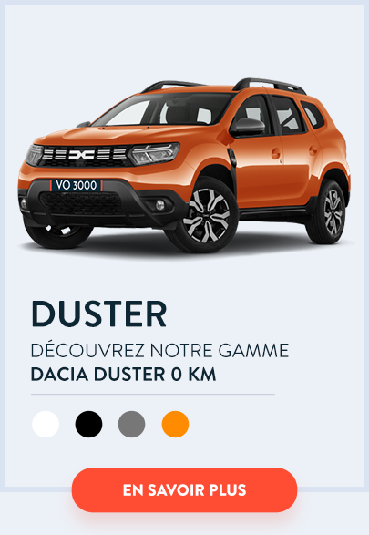 Gamme Dacia Duster 0 km